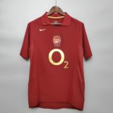 prima maglia Arsenal Retro 2005-06