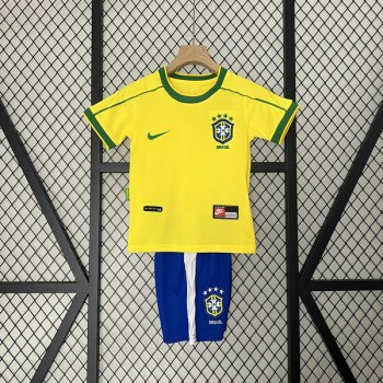 prima maglia Brasile bambino Retro 1998