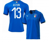 prima maglia Italia blu ASTORI 2018