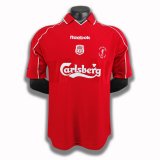 prima maglia Liverpool Retro 2000-01 rosso
