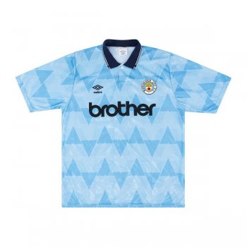 prima maglia Manchester City Retro 1989-1990