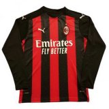 prima maglia Milan manica lunga 2021