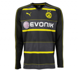 seconda maglia Borussia Dortmund manica lunga 2017