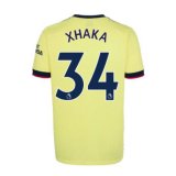 Seconda maglia Arsenal Xhaka 2022