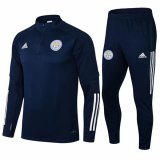 maglia Leicester City formazione manica lunga blu navy 2021