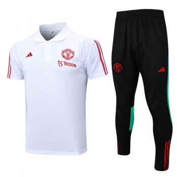 maglia Manchester United Polo Bianco-01 2024