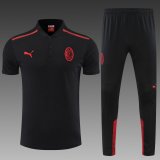 maglia Milan Polo Nero 2023