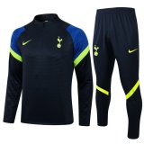 maglia Tottenham formazione manica lunga blu navy-01 2022