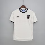 prima maglia Inghilterra Retro 2000 bianca
