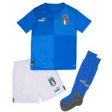 prima maglia Italia bambino 2023 con calze