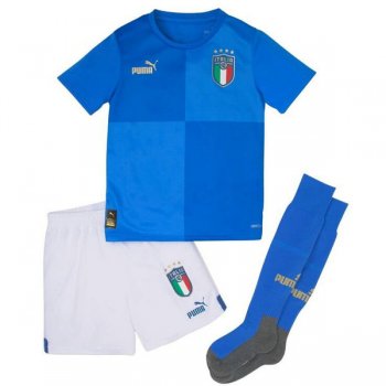 prima maglia Italia bambino 2023 con calze