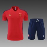 maglia Ajax formazione rosso 2023