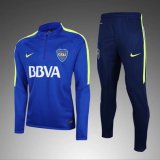 maglia Boca Juniors formazione manica lunga 2018 blu
