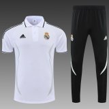 maglia Real Madrid Polo Bianco Nero 2023