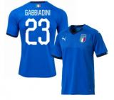 prima maglia Italia blu GABBIAOINI 2018