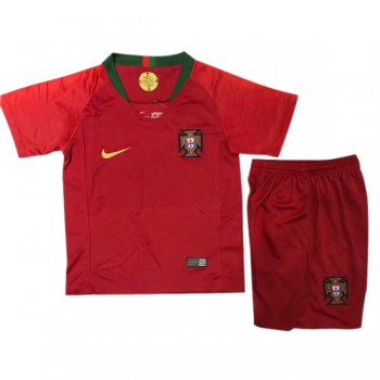 prima maglia Portogallo bambino 2018