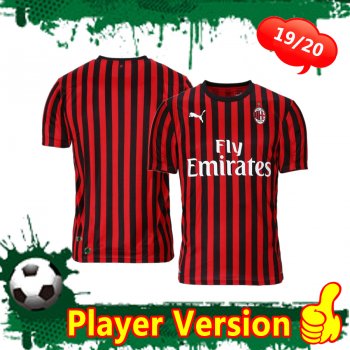 Versione del giocatore prima maglia Milan 2020