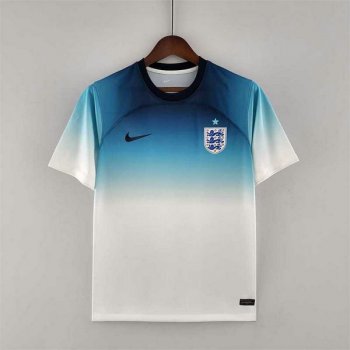 maglia Inghilterra formazione blu bianca 2023