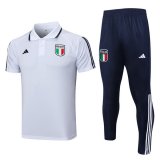 maglia Italia Polo Bianco 2024