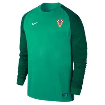portiere maglia Croazia manica lunga verde 2018