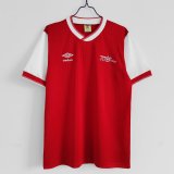 prima maglia Arsenal Retro 1983-86 rosso
