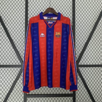prima maglia Barcellona Retro manica lunga 1996-97