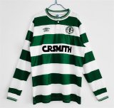 prima maglia Celtic Retro manica lunga 1987-88