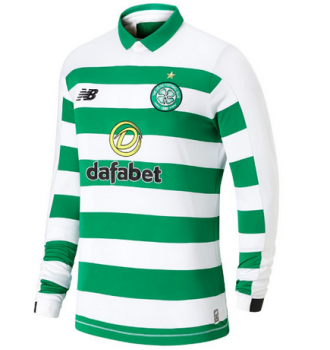 prima maglia Celtic manica lunga 2020