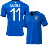 prima maglia Italia blu IMMOBILE 2018