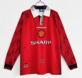 prima maglia Manchester United Retro manica lunga 1996 1997