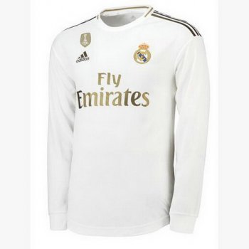 prima maglia Real Madrid manica lunga 2020