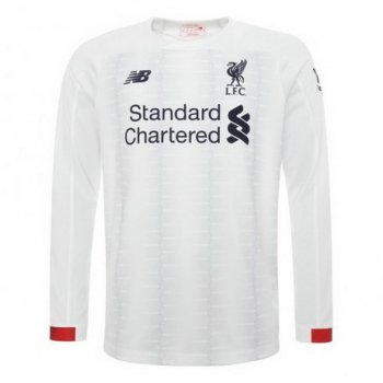seconda maglia Liverpool manica lunga 2020