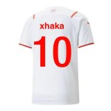 seconda maglia Svizzera Xhaka Euro 2021