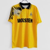 seconda maglia Tottenham Retro 1992-94 giallo