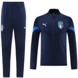 maglia Italia Giacca Blu scuro 2023