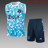 maglia gilet Ajax blu chiaro 2024