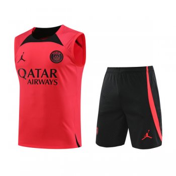 maglia gilet PSG rosso 2024