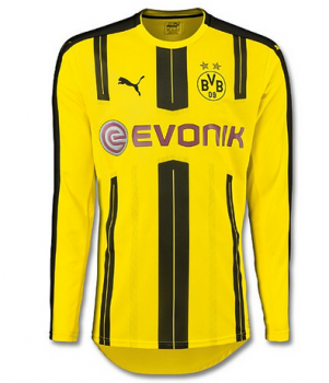 prima maglia Borussia Dortmund manica lunga 2017