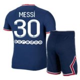 prima maglia PSG bambino Messi 2022