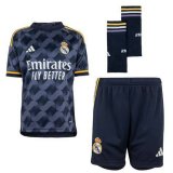 seconda maglia Real Madrid bambino 2024 con calze