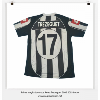 Prima maglia Juventus Retro Trezeguet 2002 2003