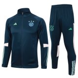 maglia Ajax Giacca Blu scuro 2024