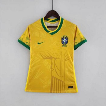 maglia Brasile donna classico giallo 2023