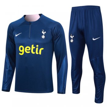 maglia Tottenham formazione manica lunga Blu scuro 2024