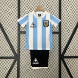 prima maglia Argentina bambino Retro 1986