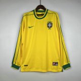 prima maglia Brasile Retro manica lunga 1998