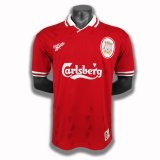 prima maglia Liverpool Retro 1996-97 rosso