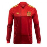 prima maglia Spagna manica lunga Euro 2020