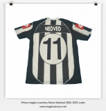 Prima maglia Juventus Retro Nedved 2002 2003
