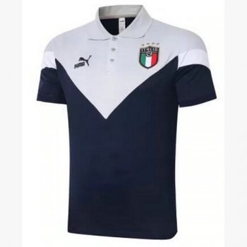 maglia Italia Polo bianco Euro 2020